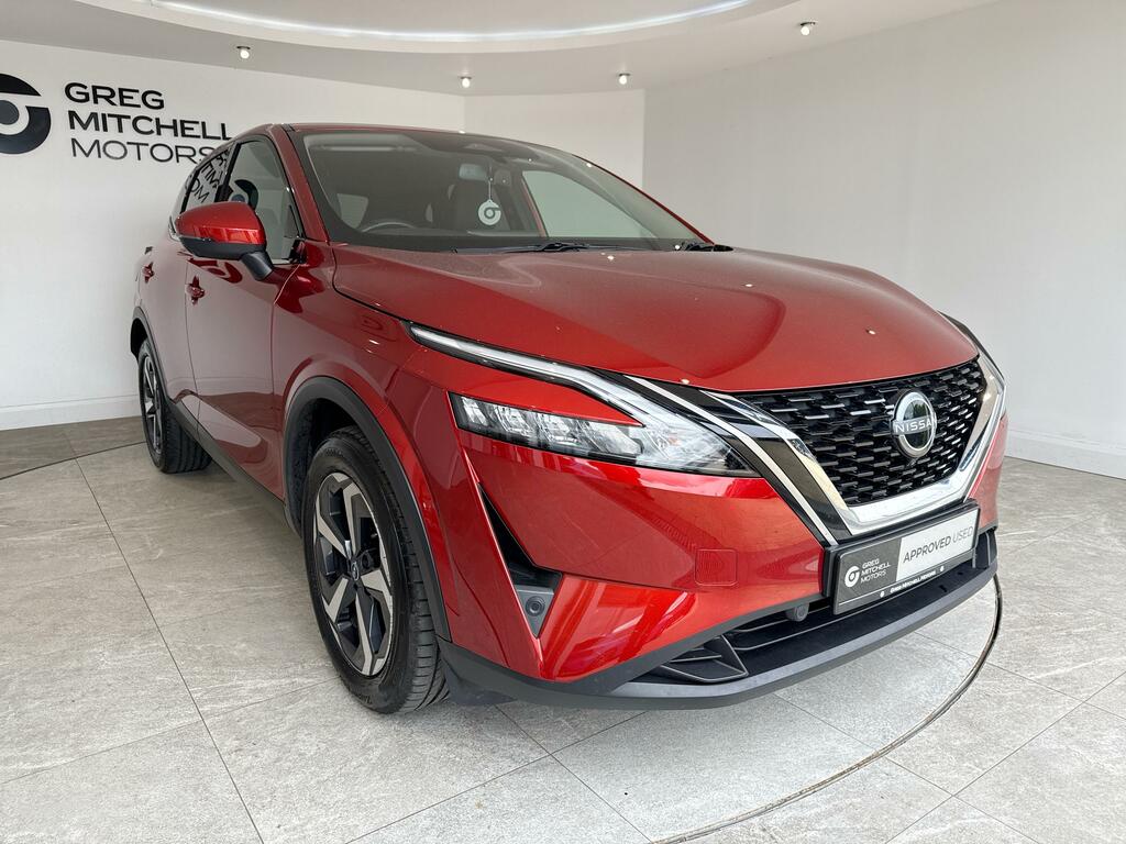 Nissan Qashqai 1.3 Dig-t Mh N-connecta URZ1421 Red #3