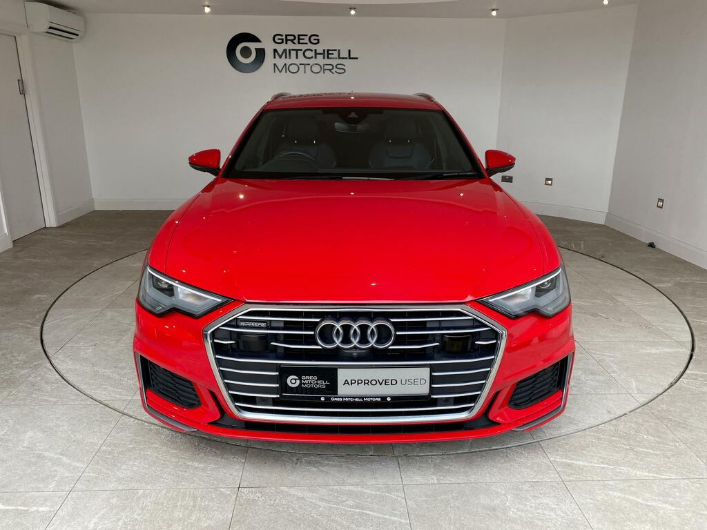 Audi A6 50 Tfsi E 17.9Kwh Qtro S Line S Tronic DX23EYZ Red #2