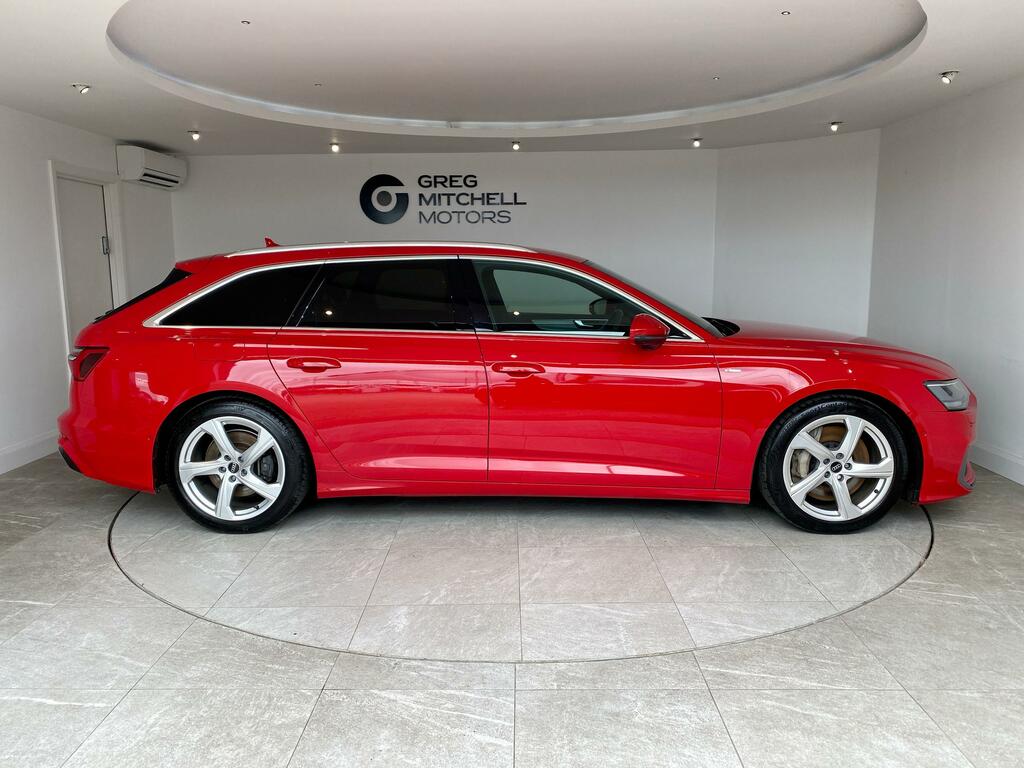 Audi A6 50 Tfsi E 17.9Kwh Qtro S Line S Tronic DX23EYZ Red #4