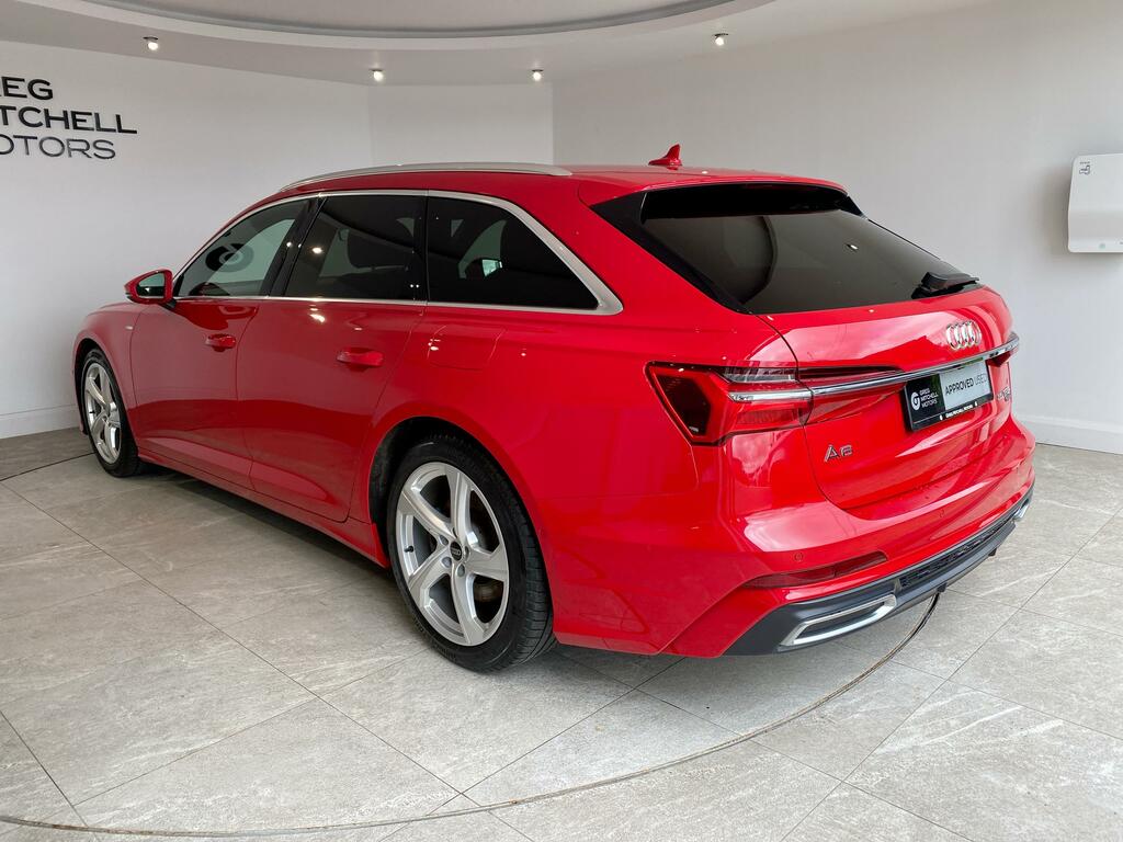 Audi A6 50 Tfsi E 17.9Kwh Qtro S Line S Tronic DX23EYZ Red #5