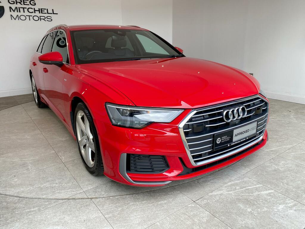 Audi A6 50 Tfsi E 17.9Kwh Qtro S Line S Tronic DX23EYZ Red #3