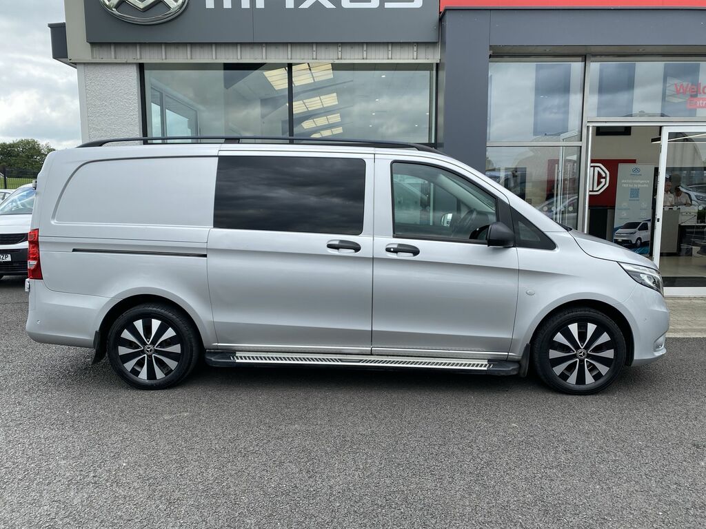Mercedes-Benz Vito L2 Rwd 119Cdi Premium Crew Van 9G-tronic YHZ7231 Silver #4