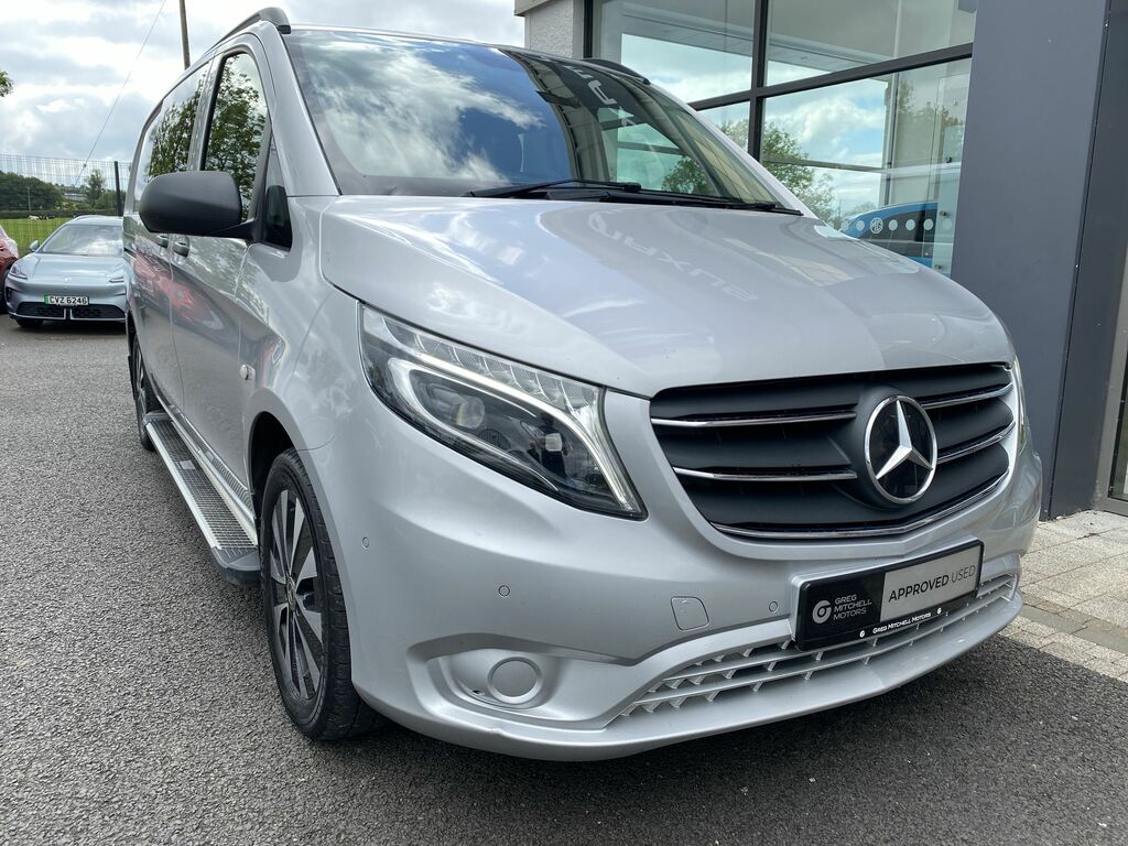 Mercedes-Benz Vito L2 Rwd 119Cdi Premium Crew Van 9G-tronic YHZ7231 Silver #3