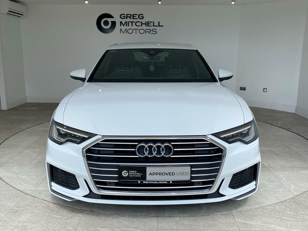 Audi A6 40 Tdi S Line S Tronic White #2