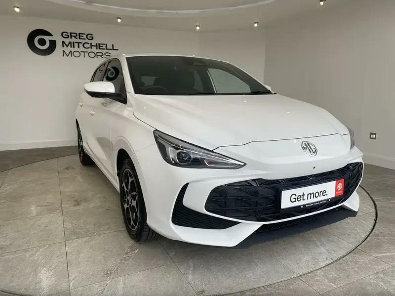 MG MG3 1.5 Hybrid Trophy CVZ7055 White #2