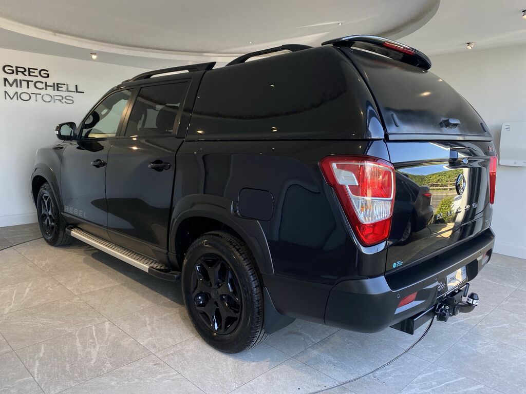 SsangYong Musso 2.2 Double Cab Pick Up Rebel Black #5