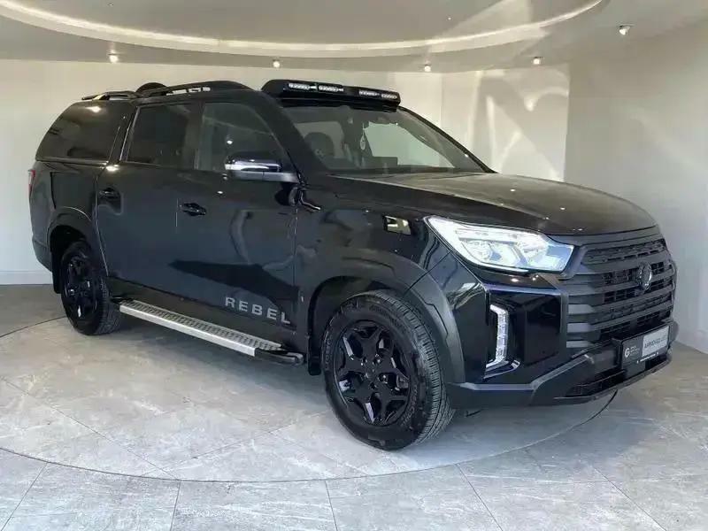 SsangYong Musso 2.2 Double Cab Pick Up Rebel Black