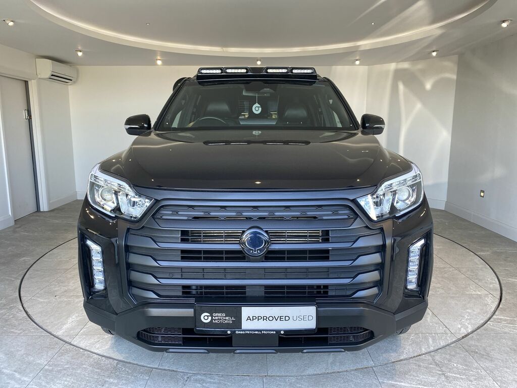 SsangYong Musso 2.2 Double Cab Pick Up Rebel Black #2