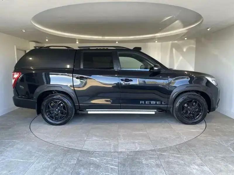 SsangYong Musso 2.2 Double Cab Pick Up Rebel Black #4