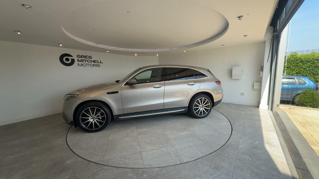 Mercedes-Benz EQC Eqc 400 300Kw Amg Line 80Kwh GU23YOF Silver #4