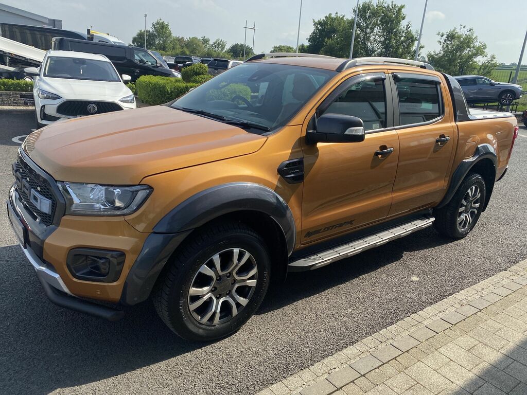 Ford Ranger Pick Up Double Cab Wildtrak 2.0 Ecoblue 213 VIG4977 Orange #5