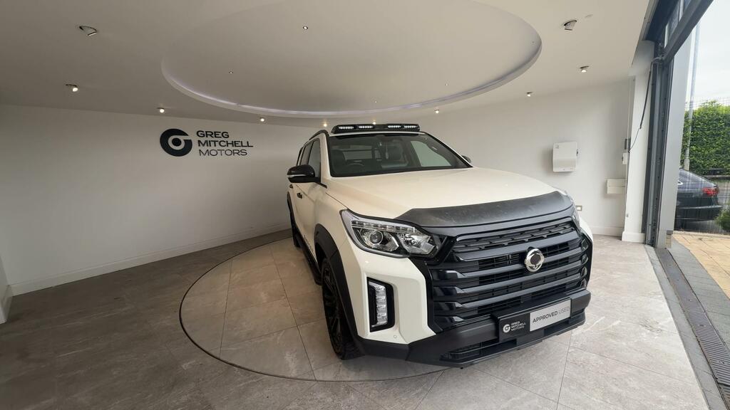 SsangYong Musso Special Edition 2.2 Double Cab Pick Up Saracen Pl White #3