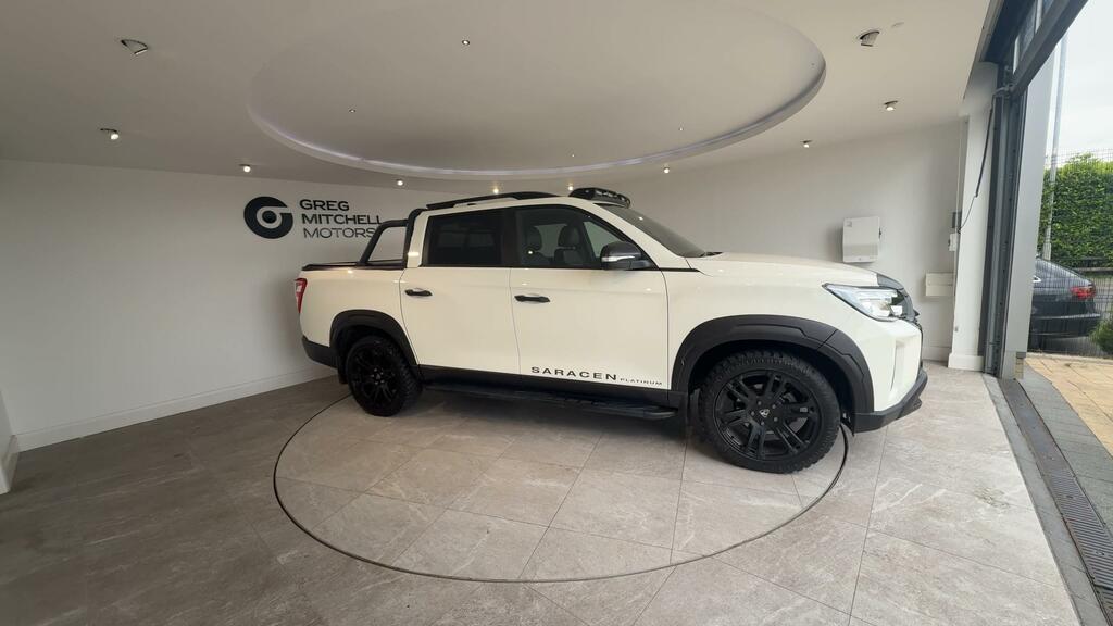 SsangYong Musso Special Edition 2.2 Double Cab Pick Up Saracen Pl White #2