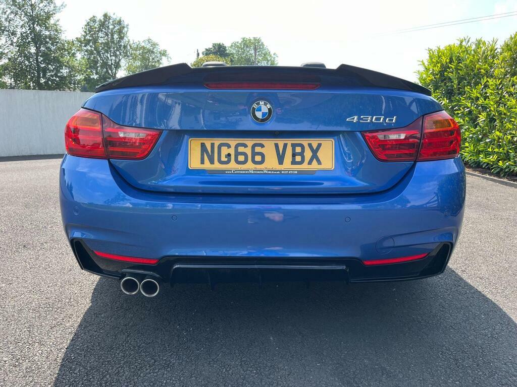 BMW 4 Series 3.0 430D M Sport Euro 6 S S Blue #4