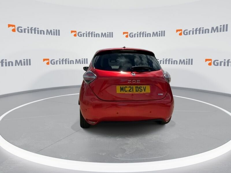 Renault Zoe R135 Ev50 52Kwh Gt Line Hatchback Aut Red #4