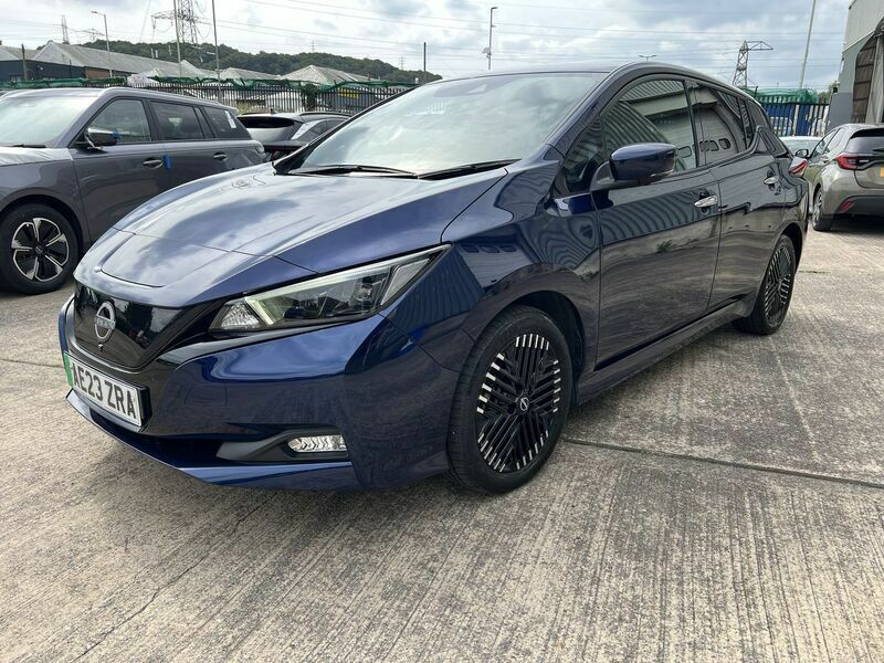 Nissan Leaf 39Kwh Tekna Hatchback 150 Ps Blue #6