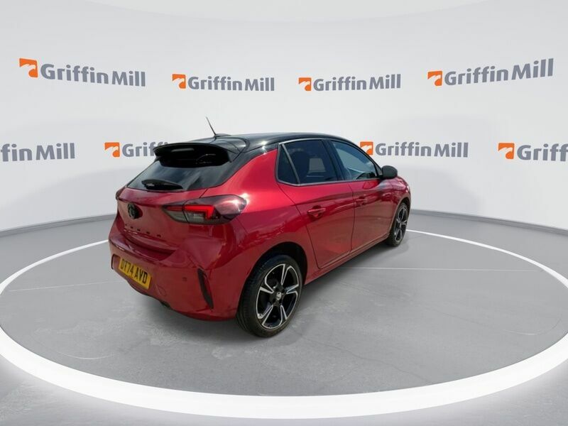Vauxhall Corsa 1.2 Turbo Gs Hatchback Euro 6 S DT74AVD Red #6