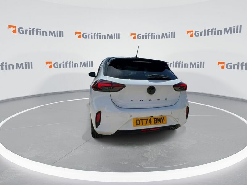 Vauxhall Corsa 1.2 Turbo Gs Hatchback Euro 6 S White #6