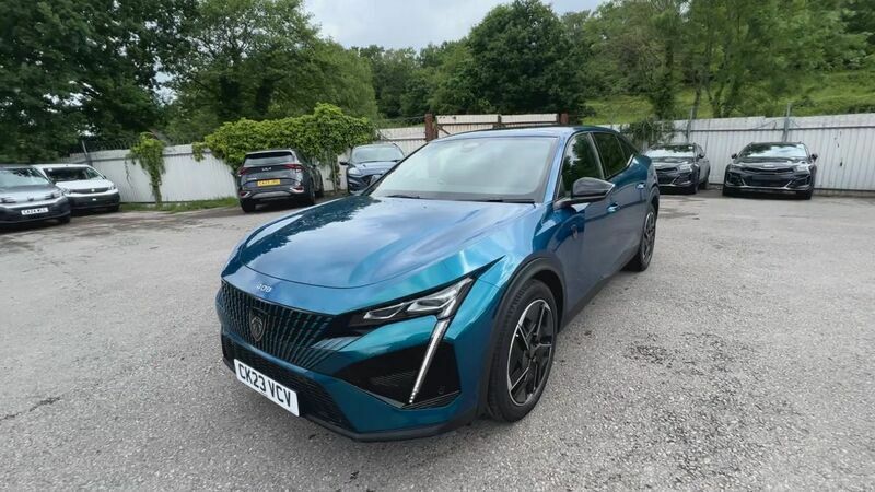 Peugeot 408 1.2 Puretech Gt Fastback Eat Euro 6 S Blue #4