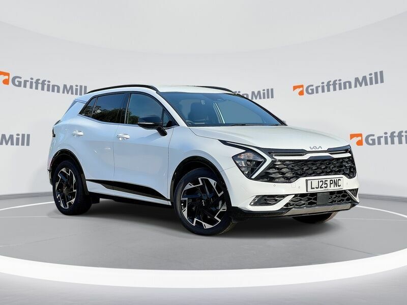 Kia Sportage 1.6 T-gdi Mhev Gt-line Suv Hybrid Dct E White