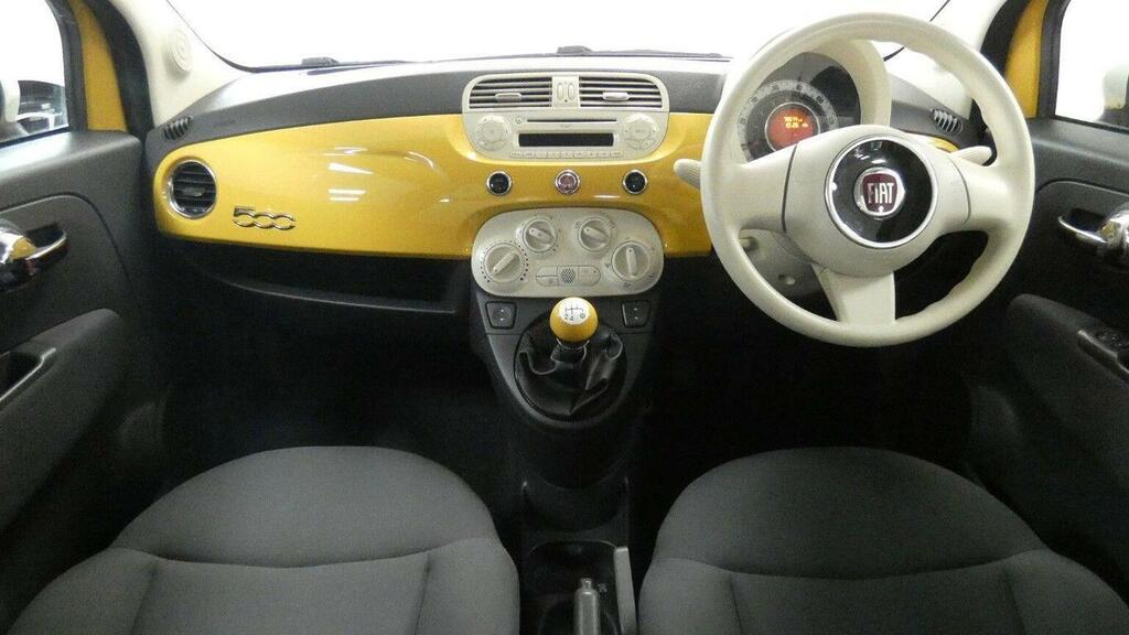 Fiat 500 Hatchback 0.9 Twinair Colour Therapy Euro 5 Ss Yellow #6