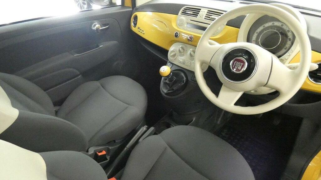 Fiat 500 Hatchback 0.9 Twinair Colour Therapy Euro 5 Ss Yellow #5