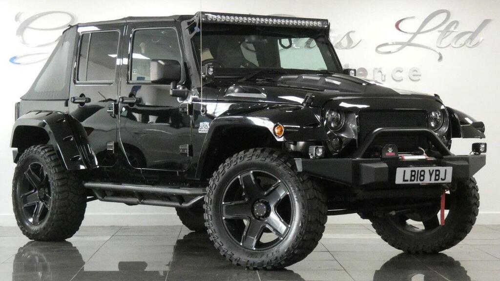 Jeep Wrangler 2.8 Crd Sahara 4Wd Euro 6 Black