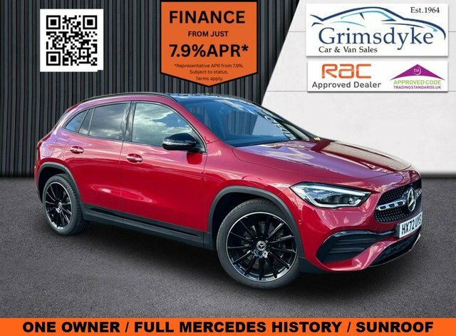 Mercedes-Benz GLA Class 2022 1.3 Gla250e 15.6Kwh Amg Line Night Edition P Red