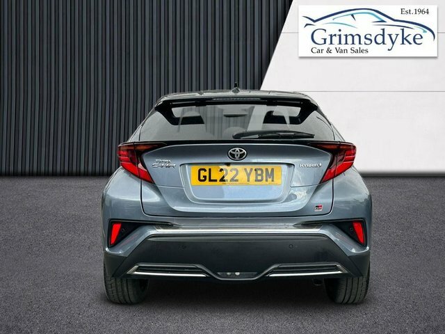 Toyota C-Hr 2022 1.8 Vvt-h Gr Sport Suv Hybrid Cvt Grey #6