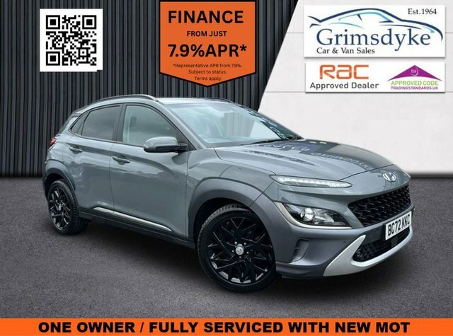 Hyundai Kona 2022 1.6 H-gdi Premium Suv Hybrid Dct E Grey