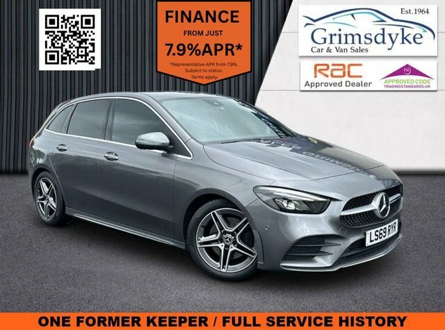 Mercedes-Benz B Class 2019 2.0 B220 Amg Line Premium Mpv 7G Grey
