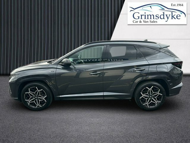 Hyundai Tucson 2023 1.6 T-gdi Mhev N Line S Suv Hybrid Grey #4