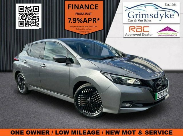 Nissan Leaf 2022 39Kwh N-connecta Hatchback Grey
