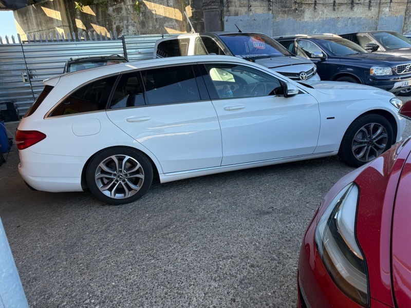 Mercedes-Benz C Class C350 E Sport OY18VCE White #2