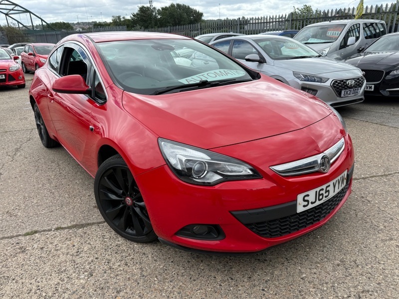 Vauxhall Astra GTC Sri Red