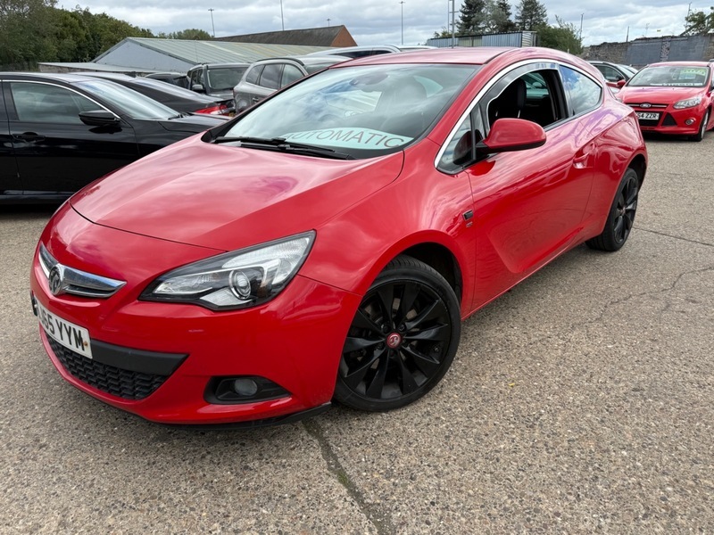 Vauxhall Astra GTC Sri Red #3