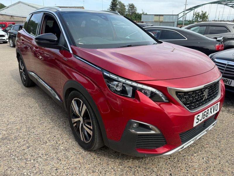 Peugeot 3008 Bluehdi S S Gt Red