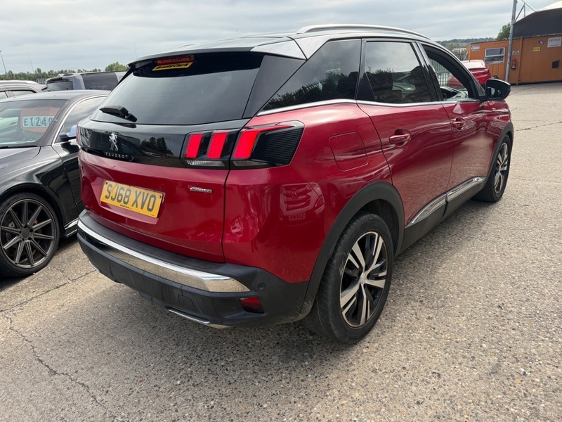 Peugeot 3008 Bluehdi S S Gt Red #6