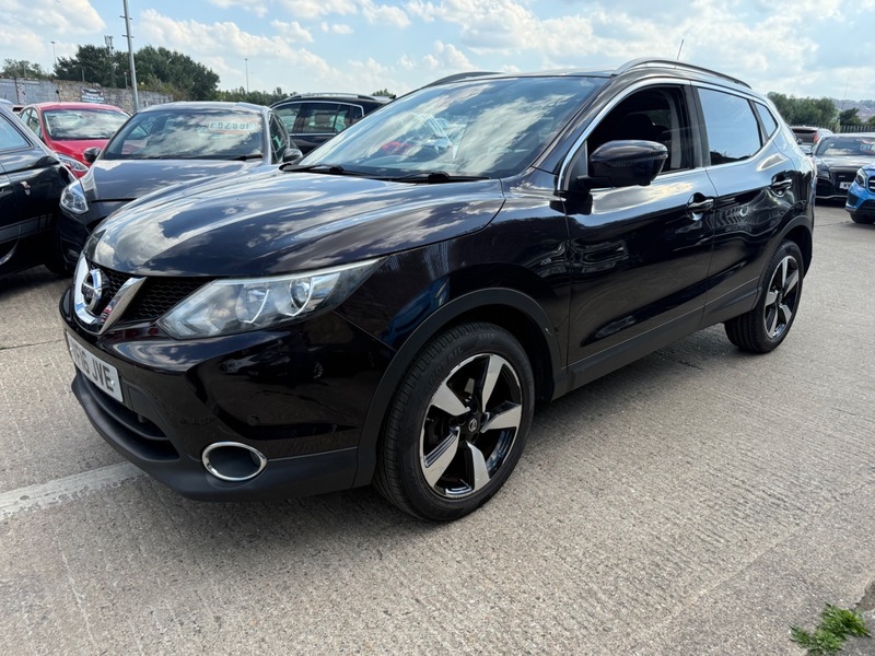 Nissan Qashqai N-connecta Dci VF16JVE Black #3