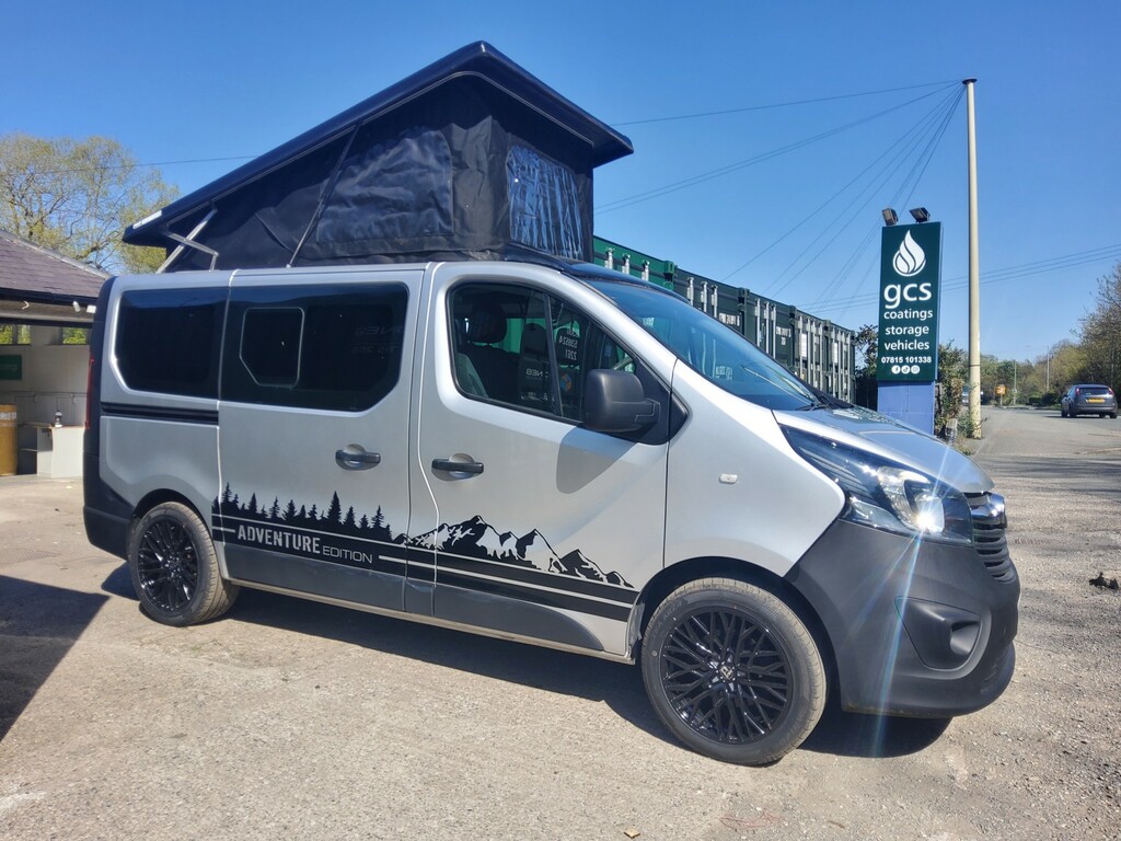 Vauxhall Vivaro Camper Van 1.6 Cdti 2900 Biturbo Ecoflex 201818 Silver