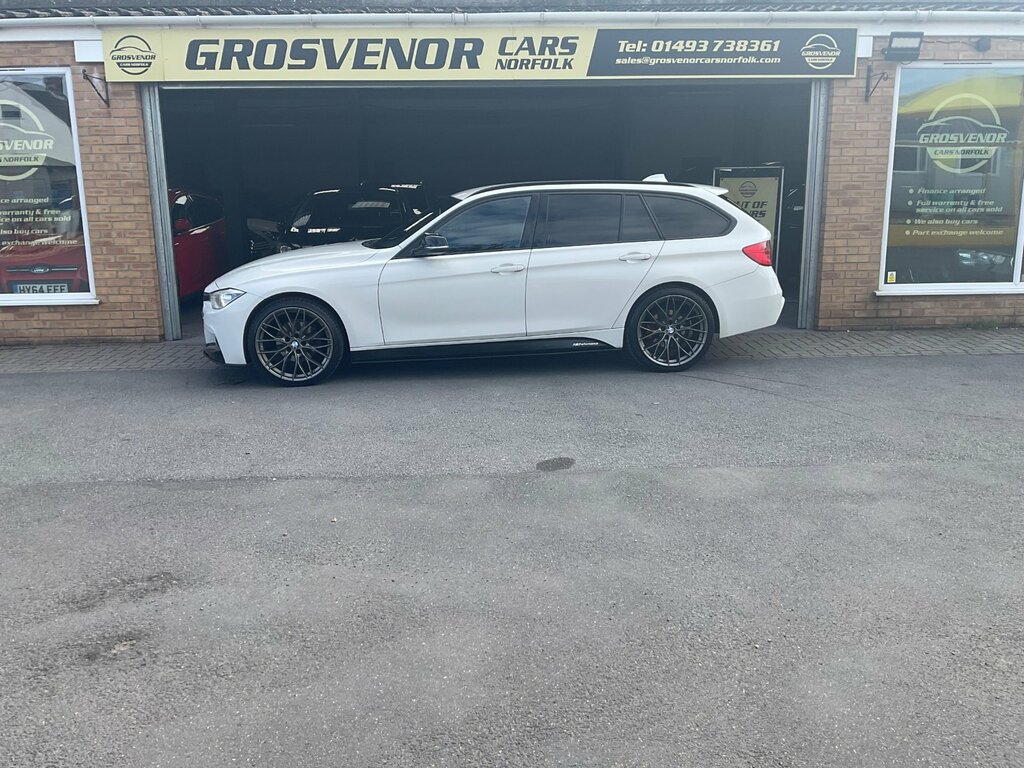 BMW 3 Series 2.0 320D M Sport Touring Xdrive Eu R800CNA White #3