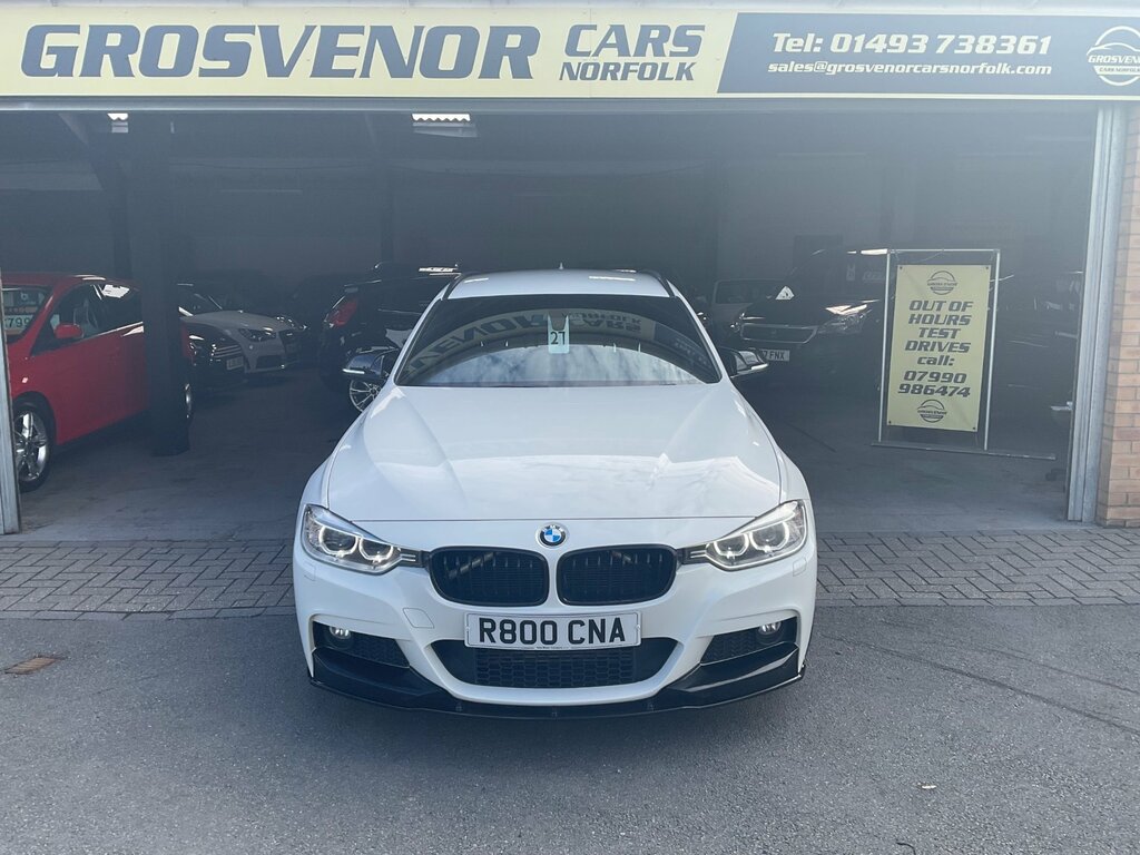 BMW 3 Series 2.0 320D M Sport Touring Xdrive Eu R800CNA White #5