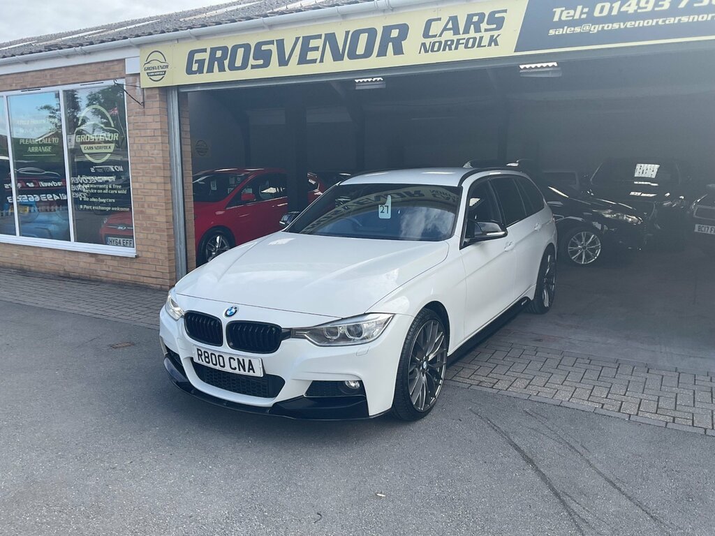 BMW 3 Series 2.0 320D M Sport Touring Xdrive Eu R800CNA White #6