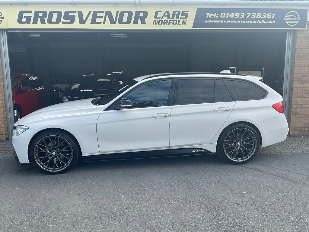 BMW 3 Series 2.0 320D M Sport Touring Xdrive Eu R800CNA White #4