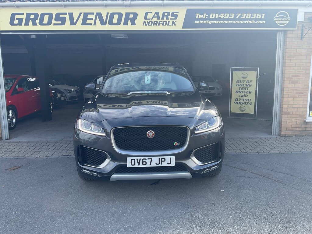 Jaguar F-Pace 3.0 D300 V6 S Suv Awd Euro 6 Ss Grey #6