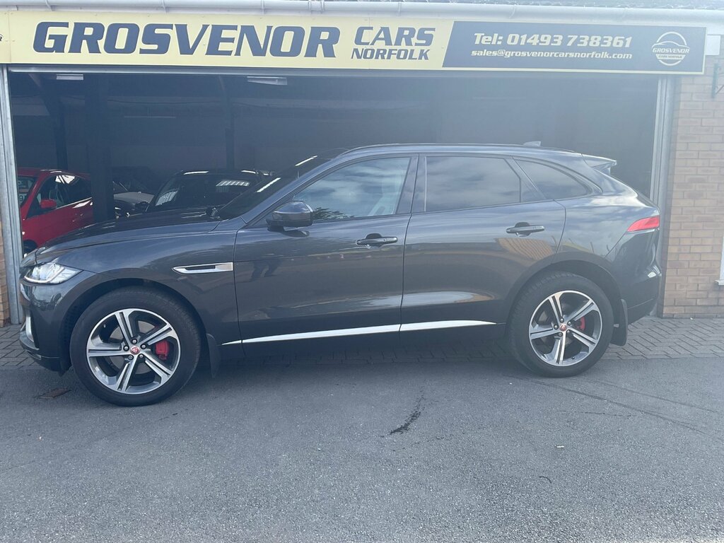 Jaguar F-Pace 3.0 D300 V6 S Suv Awd Euro 6 Ss Grey #4