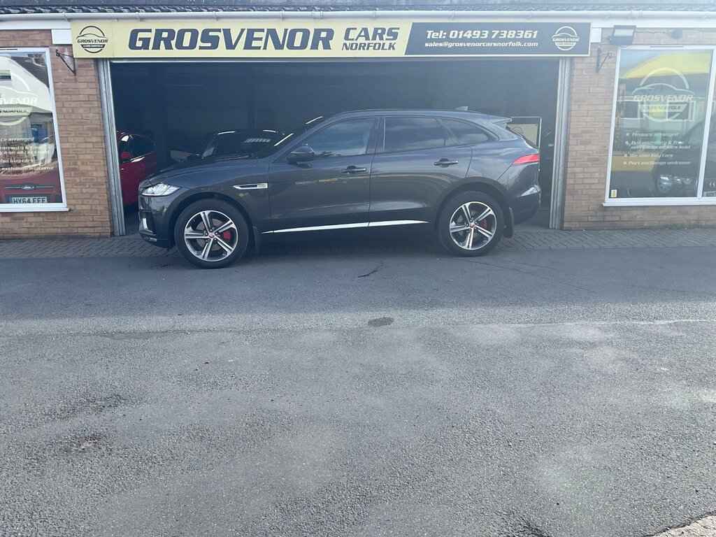 Jaguar F-Pace 3.0 D300 V6 S Suv Awd Euro 6 Ss Grey #3