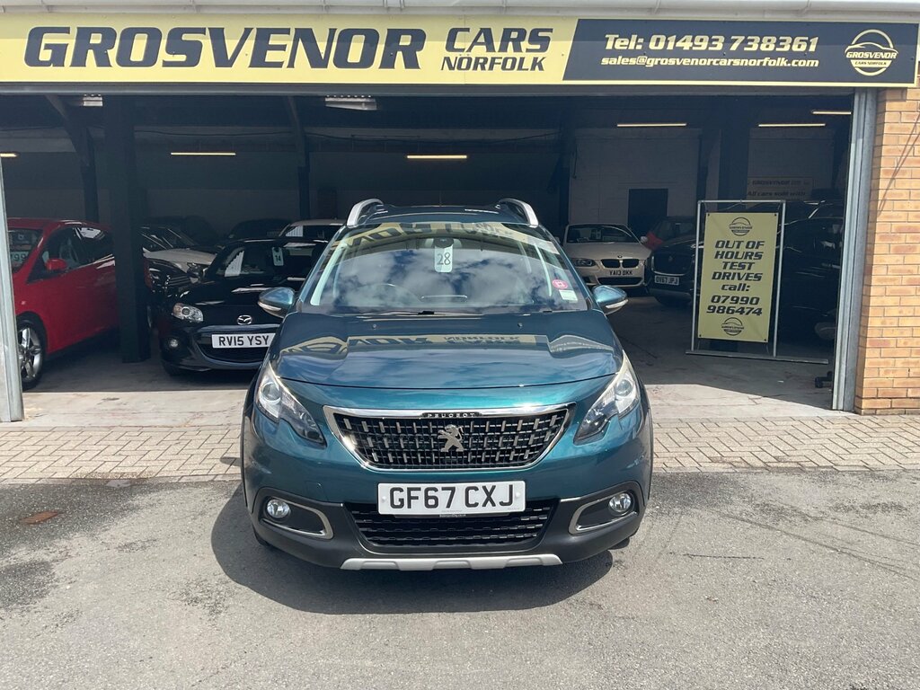 Peugeot 2008 1.2 Puretech Allure Suv Eat Euro 6 Ss GF67CXJ Green #3