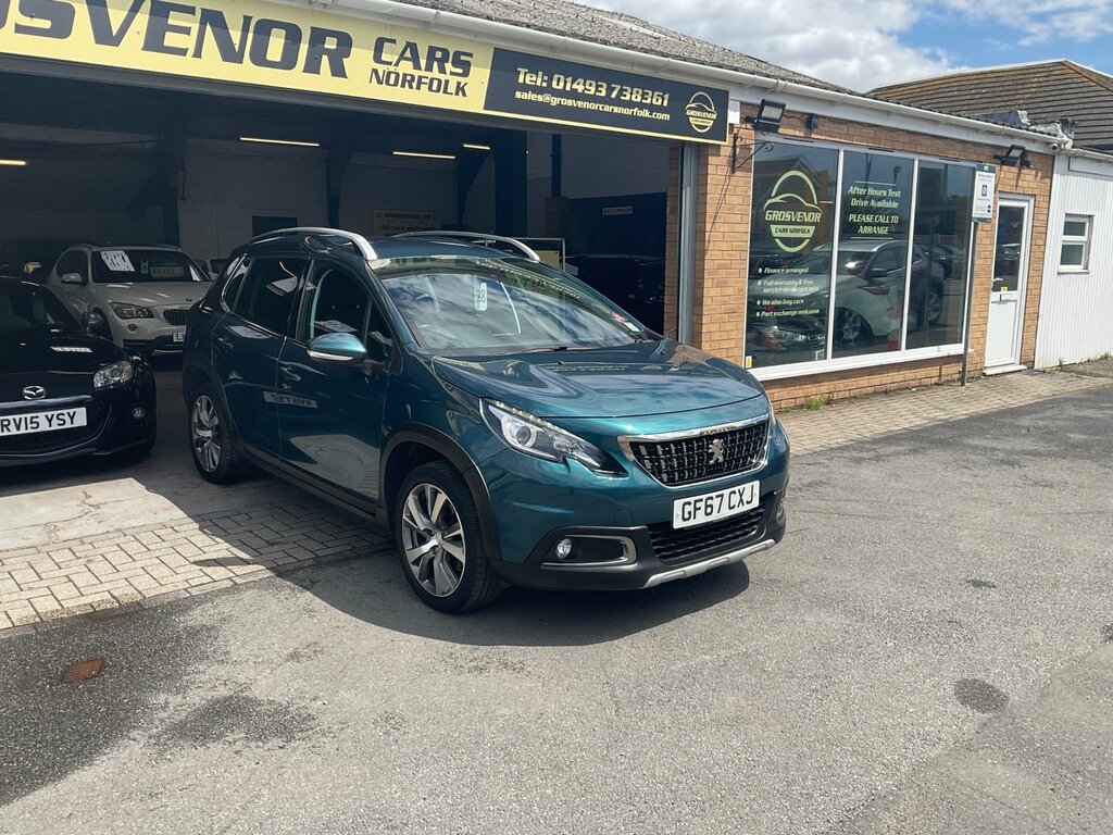 Peugeot 2008 1.2 Puretech Allure Suv Eat Euro 6 Ss GF67CXJ Green #6