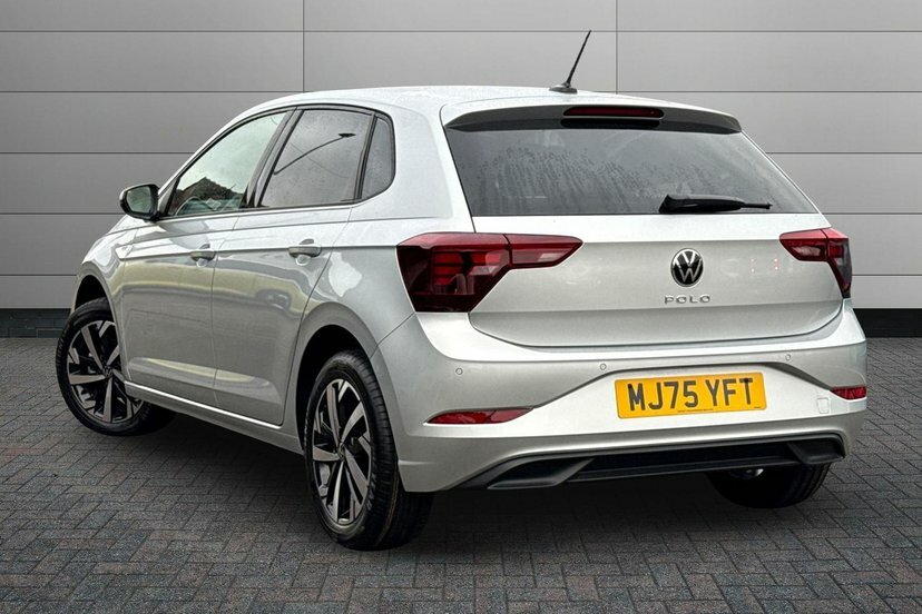 Volkswagen Polo 1.0 Tsi Match Hatchback 95 Ps MJ75YFT Silver #3